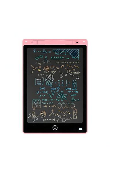 HAWIRE Tableta color pentru desen si scris HAWIRE, Diagonala 12 inch, LCD, Dimensiune 217x143mm,Culoare roz