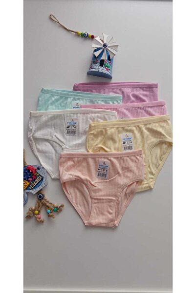 DAZZLİNG 3'lü Kız Çocuk Külot Fitilli Kilot