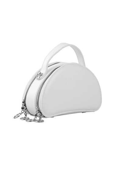 EZZY BLİSS Geantă de umăr și curea pentru femei, model D, viral de toamnă, elegantă, albă