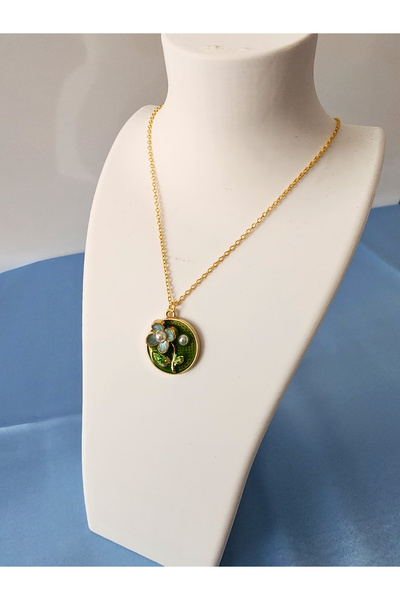 rmys Pearl Art Necklace - Steel Necklace