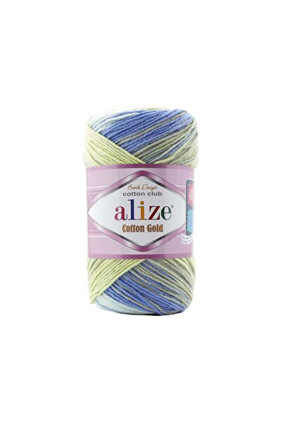 Alize Eliza Cotton Gold Batik Wave 6786
