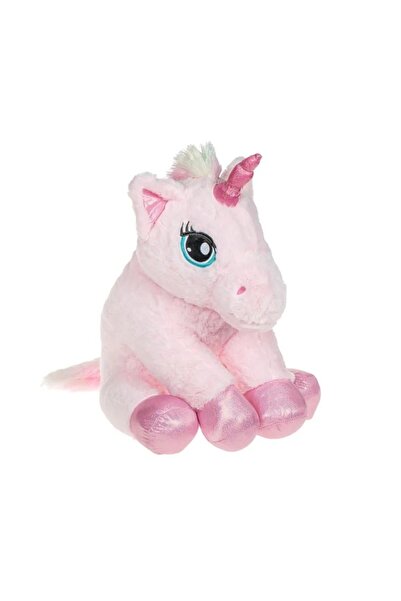 divendi-ro Unicorn Plus cu coamă curcubeu, poliester, 40x 45x60cm,