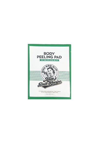 Mom's bath مومز باث ريسبي ليفة تقشير الجسم الكورية الأخضر - 25 مل