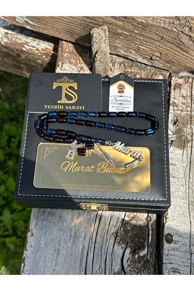 TESBİHSARAYI Kehribar Tesbih- DERİ KUTULU GÜMÜŞ İSİMLİ TESBİH -İsimi Soru & Cevap Alanından Belirtiniz