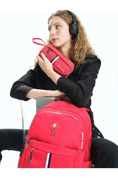 Pierre Cardin Pencil Bag Red 03Pcklm1002.Kir