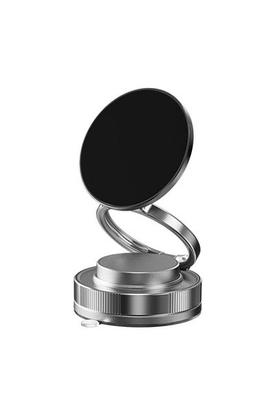 genernic CCT28 Foldable Magnetic Car Cell Phone Navigation Holder (Black)