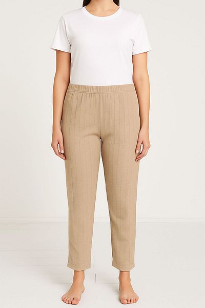 FAMES PİJAMA Women's Winter Pajama Bottom