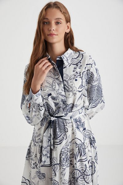 Penyemood Floral Print Dress