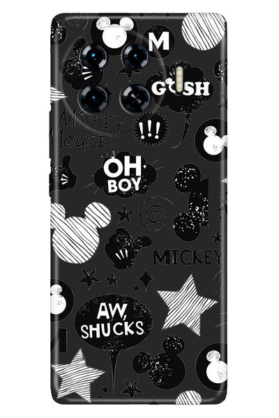 TECNO Spark 20 Pro Plus 6.78Inc Case Colorful Silicone Printed Tpu Mickey