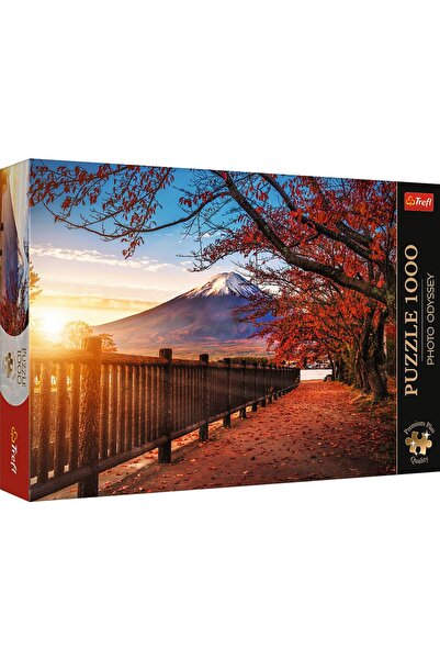 Evelise TREFL 1000 PREMIUM PLUS PHOTO ODYSSEY PUZZLE MOUNT FUJI JAPAN