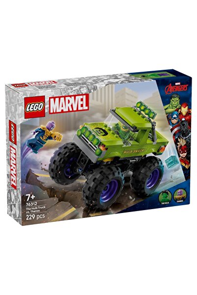Evelise LEGO SUPER HEROES HULK IN VEHICUL DE TEREN CONTRA LUI THANOS 76312