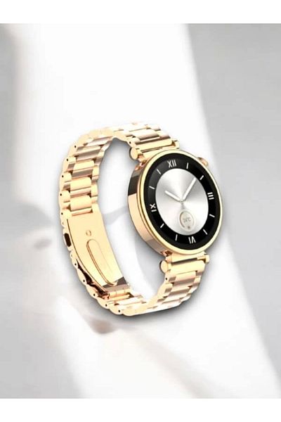 Kanonik Education Sw-43 Amoled Screen 3 Smart Watch with Cord Bracelet Gift