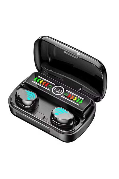 Generic M27 Colorful True Wireless In-Ear Gaming Headphones with HD Digital Display and Bluetooth 5.3