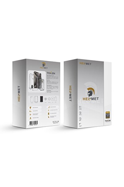 Helmet بكج حماية شامل من TOKEN مع ضمان شاشة وظهر ضد الكسر والإصفرار