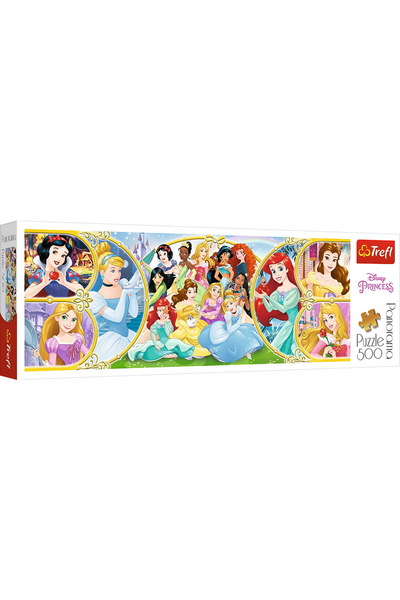 Fayola PUZZLE TREFL 500 PANORAMA PRINTESELE DISNEY