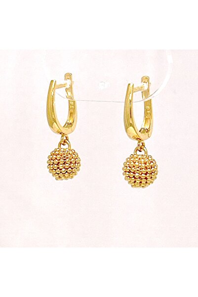 MSD KUYUMCULUK P198 Küpe 22 Ayar 5.46 Gram Şık ve Zarif Hediyelik Günlük Yatırımlık