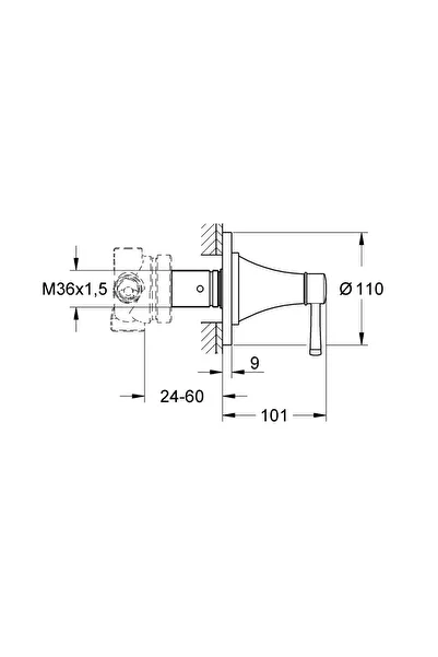 Grohe Grandera 5-Way Diverter - 19942000