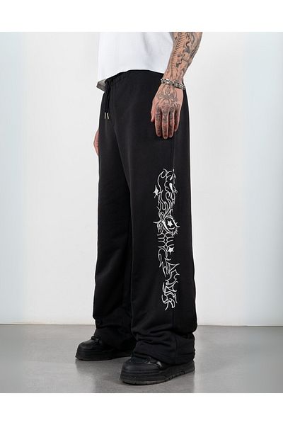 BPM Premium Embroidered Adjustable Baggy Sweatpants