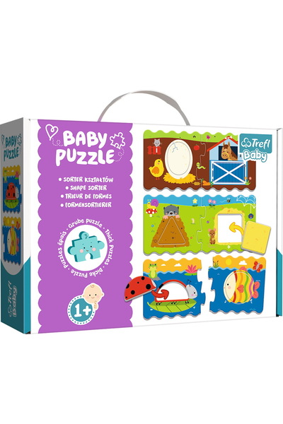 Trefl Puzzle Baby Clasic Sorteaza Formele 12 Piese