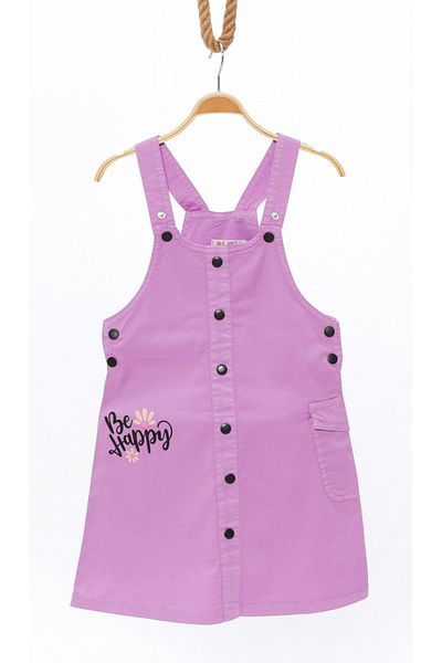 Dijitex Girl's Linen Salopet