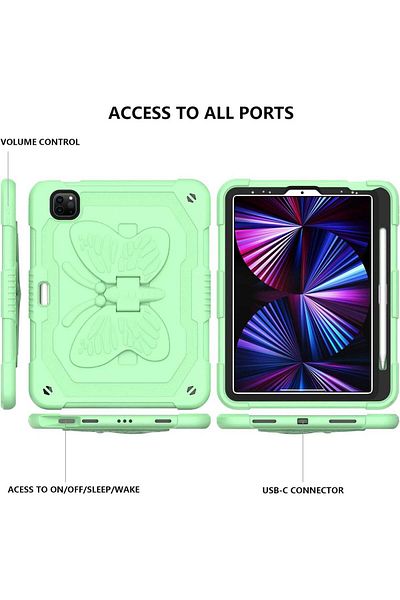 SIGLOO Premium 2 in 1 case iPad Air 11/10.9 (Air 5/4) Magnetic, multiple angles, detachable, Cream