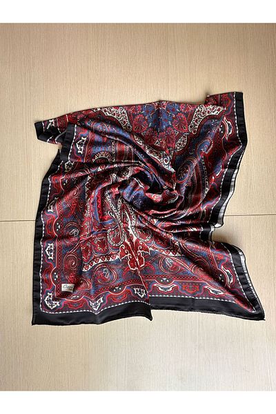 CAPPİO Scarf Silk Look Ethnic Breeze Shawl