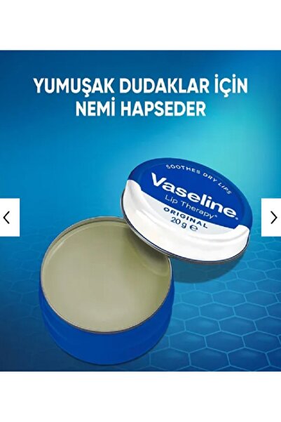 Vaseline Original Lip Therapy Softening Lip Cream 20g