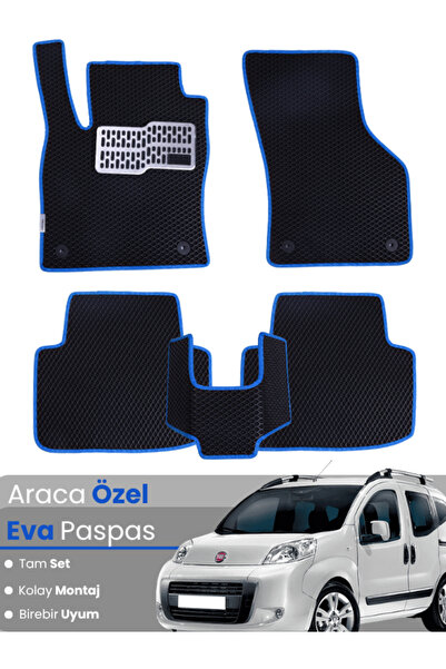 Guerrino مجموعة كاملة من سجادة EVA المتوافقة مع Fiat Fiorino (2013-2025) - مط...