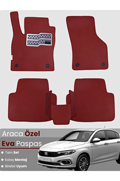 Guerrino Fiat Egea (2015-2025) Uyumlu EVA Paspas Tam Set – Birebir Uyum, Arac...