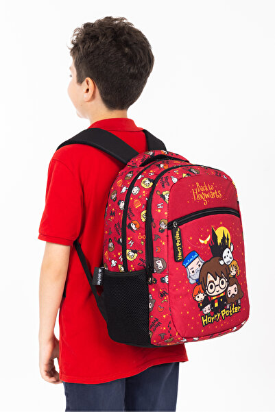 Necati Çanta Harry Potter Licensed Primary School Backpack Red