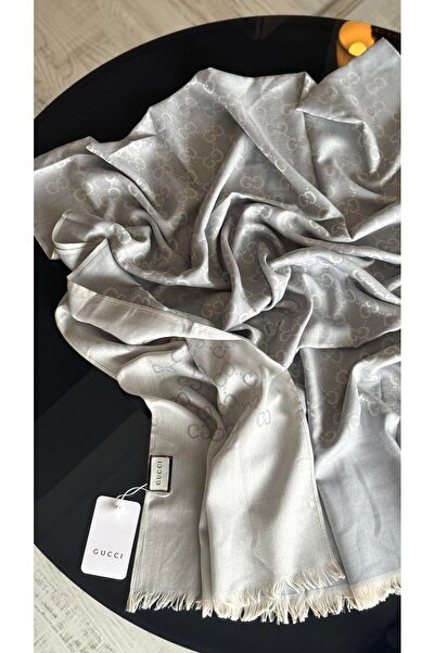 Webinay Home G Desen Uzun Etiket İpek Yün Pamuk Şal Yazlık 4 Mevsim Silk Scraf Hijab