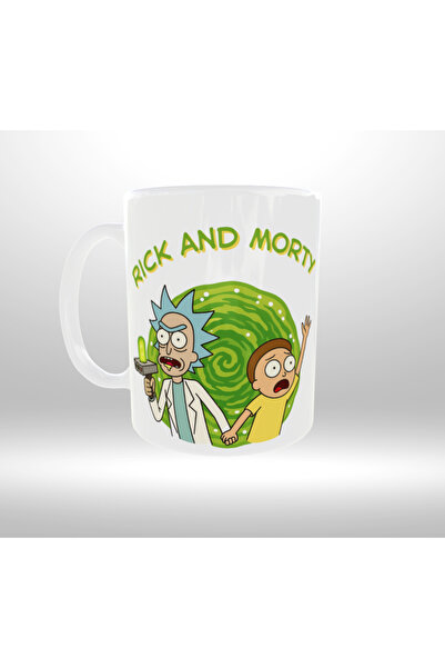 Home RICK AND MORTY TEMALI YAZILI RETRO TASARIM KUPA
