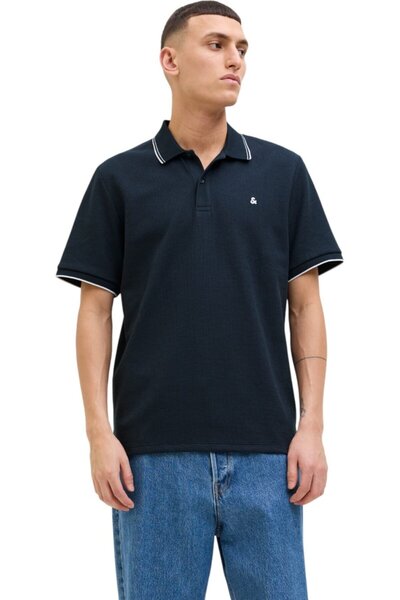 Jack & Jones Tricou JACK & JONES Austin Polo SS - 12268130-Sky Captain