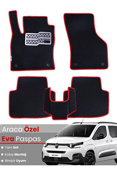 Figapp مجموعة كاملة من سجادة EVA لسيتروين بيرلينجو (2019 وما بعدها) - مطابقة ...
