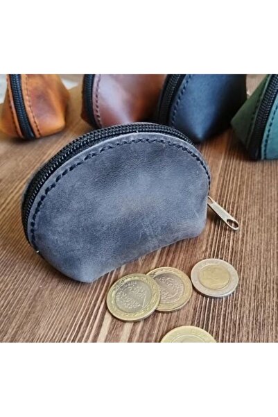08dericraft Handmade Genuine Leather Coin Wallet