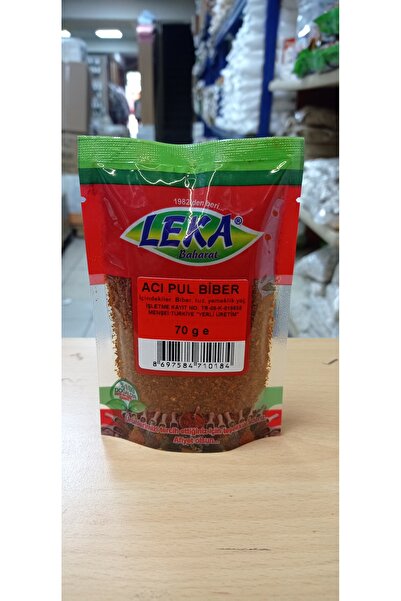 leka baharat Zehir Acı Pul Biber – Yöresel & Aromalı Baharat | Zehir Acı | 70 g