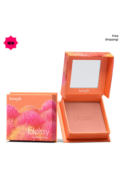 benefit cosmetics Blossy - şeftali tonda pudra allık