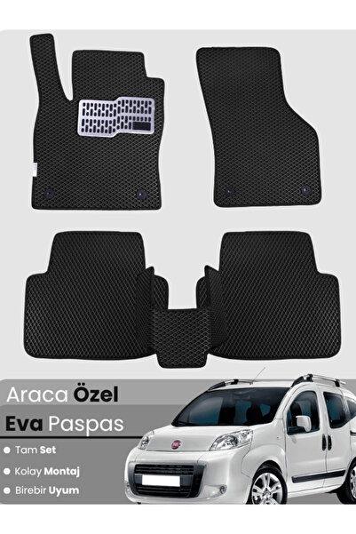 Guerrino مجموعة كاملة من سجادة EVA المتوافقة مع Fiat Fiorino (2013-2025) - مط...