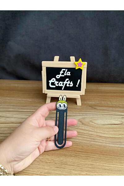 Ela Crafts 3D Labubulu Bookmark – Decorative and Durable Reading Bookmark, Special Design