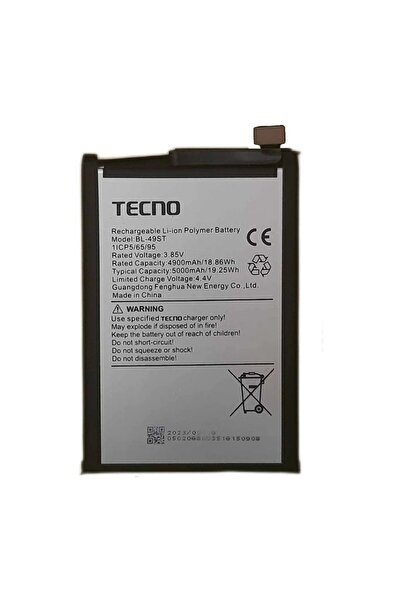 Genel Markalar Tecno Spark 10 Pro Batarya Pil