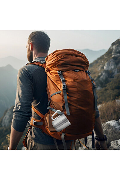 shumee Cană de călătorie din oțel cu carabină 350 ml