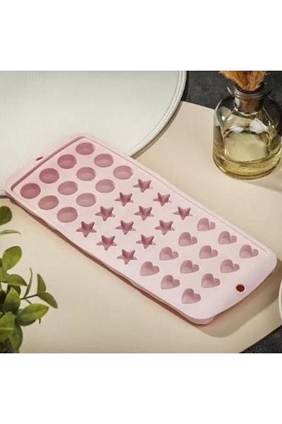 adin tasarım Candle Melting Pot 500ml Round Star Heart Silicone Mold 36 Compartments Soap Scented Stone Epoxy Mold