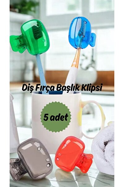 bluvex Diş Fırçası Başlık Koruyucu, Seyahat, Kamp, Tatil, İşyeri, Ev Kallanım...