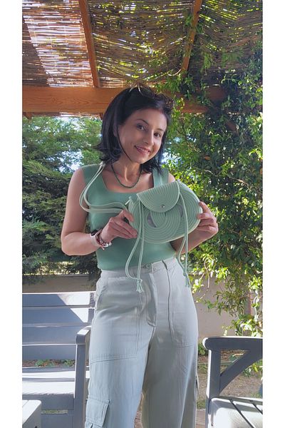 Yektayla Handmade Daily Design Handbag, Side Bag, Infinity Model