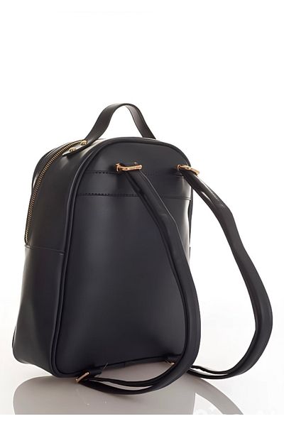 baydar Authentic Persian Carpet Pattern Navy Backpack – Waterproof Leather, Large Volume, Stylish and Durable