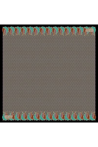 LA BOUTIQUE Fall |   Summer Serial Scarf 90 X 90 2224-12
