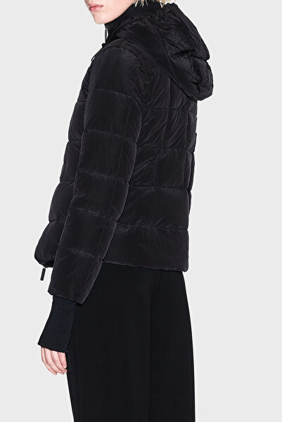 Armani Exchange Quilted Regular Fit Hooded Coat Mont Xw000650 Af16207 Uc001