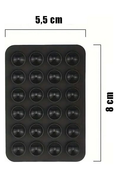 İncisoft Mobile Phone Stabilizer Adhesive Anti-Slip Holder Silicone Suction Cup