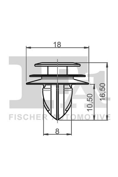 FA1 77-40026.5, Decorative and protective cover clips.