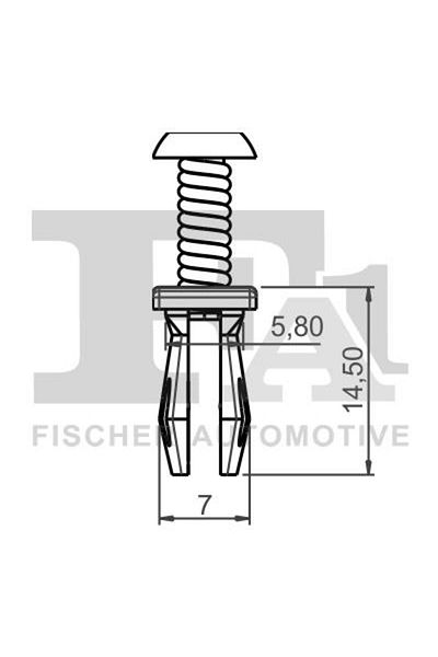 FA1 Decorative and protective cover clips 13-30002.5